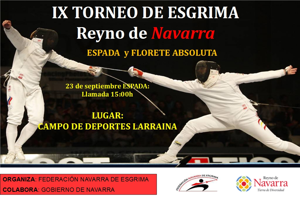 Vuelve el Torneo Internacional de Esgrima Reyno de Navarra